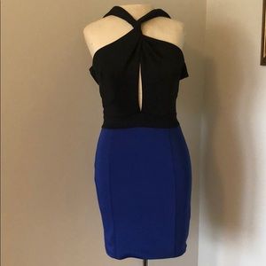 Blue and black Arden b dress